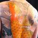 Tattoos - Golden Koi Backpiece Tattoo - 67050