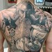 Tattoos - Wizard Back Tattoo - 50289