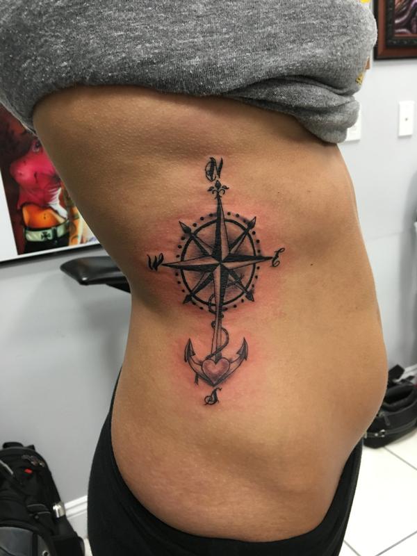 Compass Tattoo A Guide to Designs Styles and Meanings  InkMatch