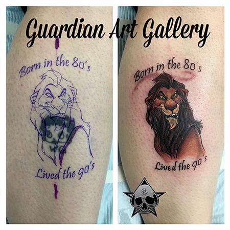 Tattoos - Scar Cover-up - 114886