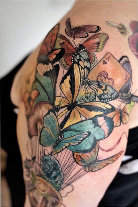 Tattoos - Alice in Wonderland Tattoo - 141004
