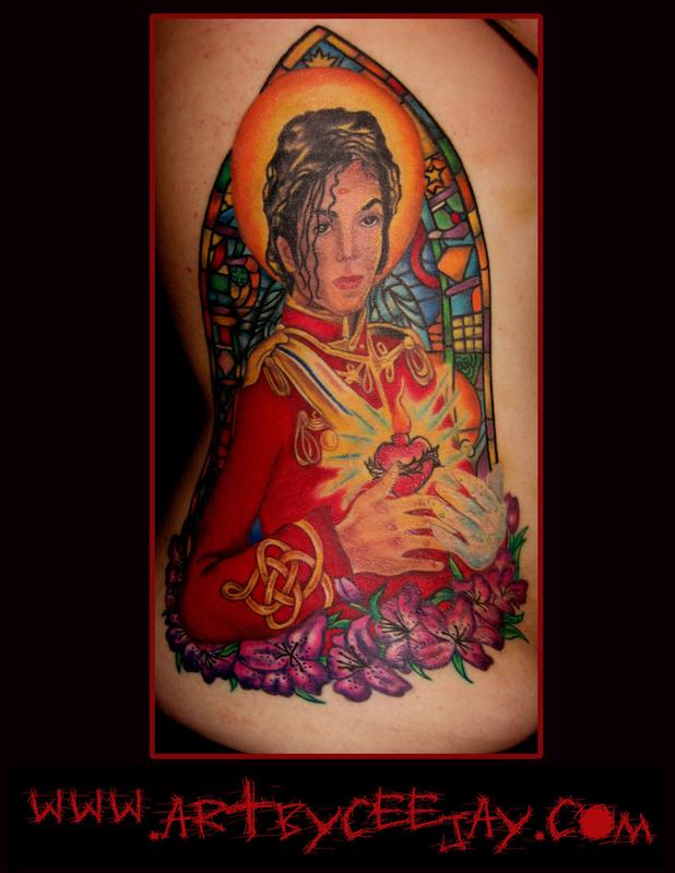 Michael Jackson Tattoo by Cee Jay TattooNOW