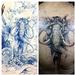 Tattoos - mammoth in progress - 78082