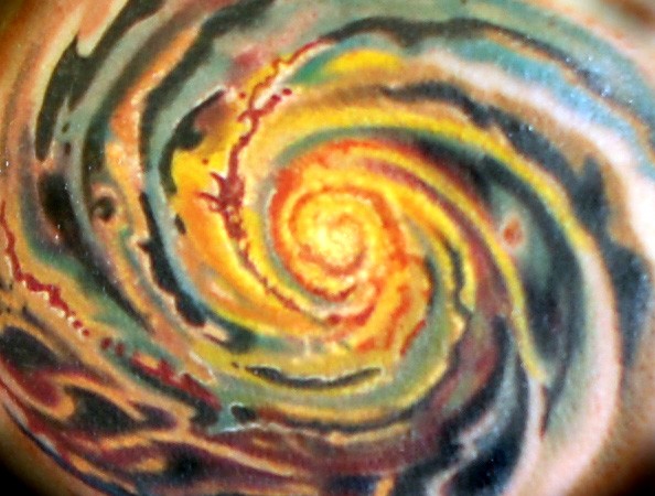 Spiral Galaxy By Dillon Forte Tattoonow