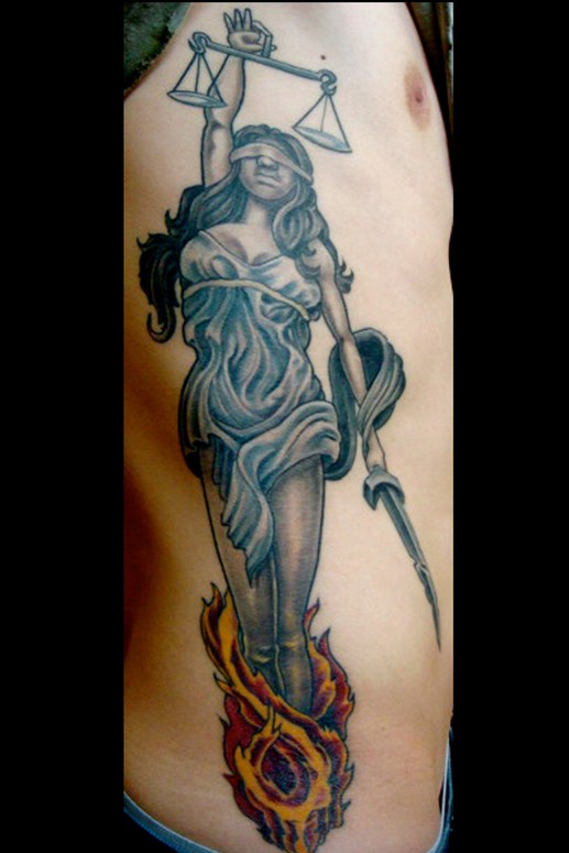 10 Best Lady Justice Tattoo Ideas Collection By Daily Hind News  Daily  Hind News