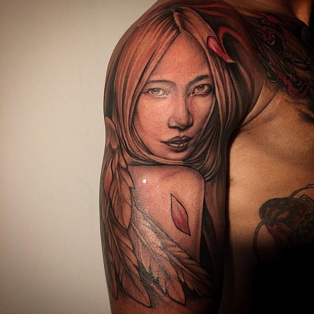 Japanese Angel by Warren Petersen - Baked Ink: TattooNOW