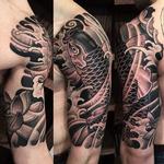 Tattoos - Black Koi - 131061