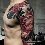 Tattoos - Peony Japanese Tattoo - 132623