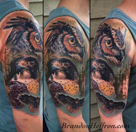 Black and Gray Prayer Montage Tattoo by Jesse Vickers: TattooNOW