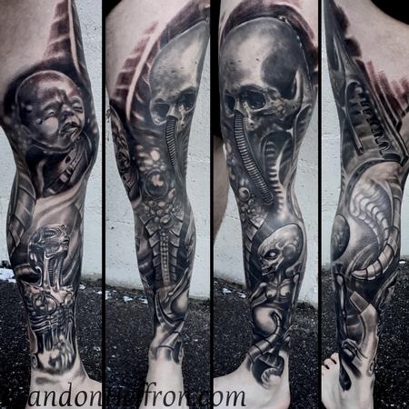 Tattoos - Alien Skull - 131249