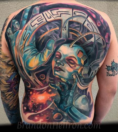 Tattoos - Space Babe - 133033