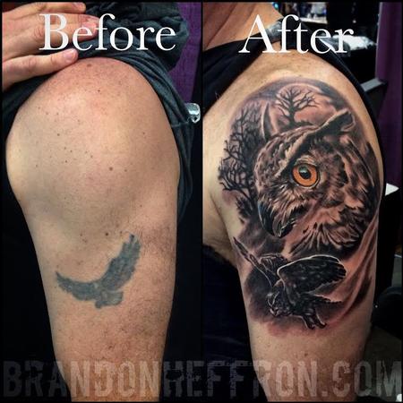 Brandon Heffron - Owl cover up