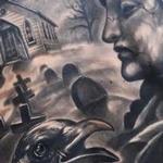 Tattoos - Cemetery Backpiece - 117301