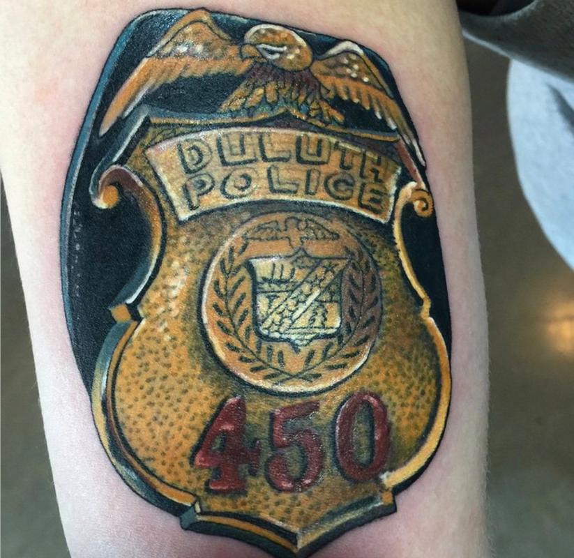 Visibly Tattooed Police Officers Policies and Shifts  Inside Out