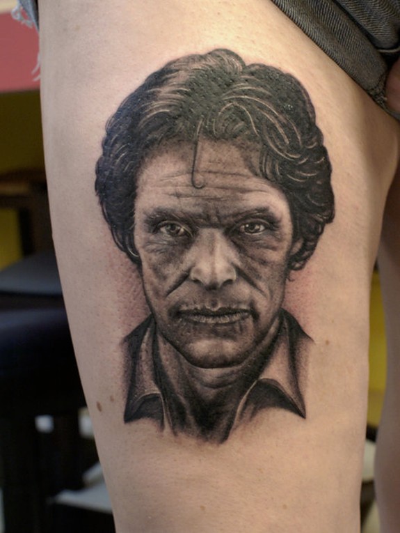 Timeless Tattoo Willem Dafoe