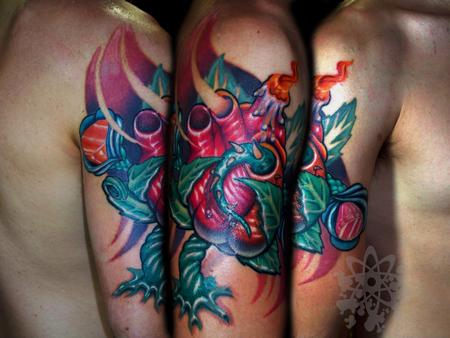 Tattoos - Heart Burn Plant - 63934