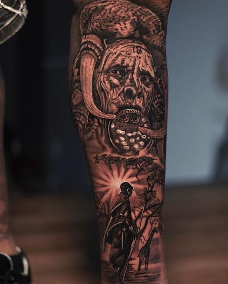 Jose Baena - Africa Tattoo