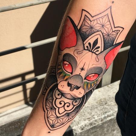 Tattoos - Evil cat - 134685