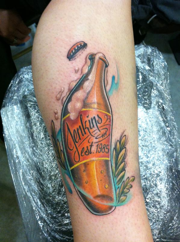 beer by Bradley Pearce: TattooNOW