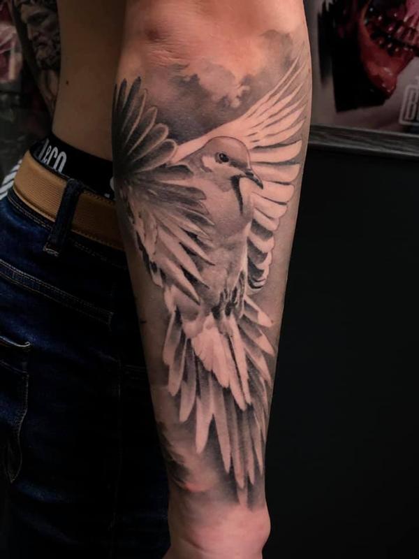 Dove tattoo by Bullet BG: TattooNOW