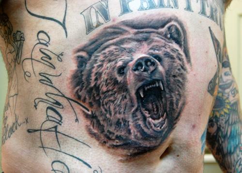 50 Tribal Bear Tattoos For Men 2023 Grizzly Teddy Pooh Paw  Native  American Designs