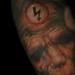 Tattoos - Mixed views, Chet Zars 5 and his logo , Frazetta signature - 58478