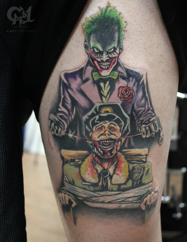 DC Comic Book Tattoos  Joel Gordon Photography