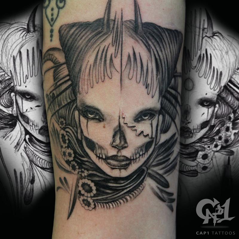 Lalas Dream Box Original Illustration by Capone TattooNOW