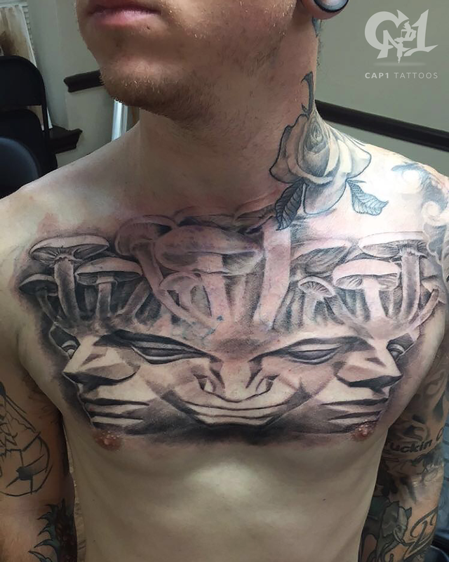 200 Chest Tattoos For Men That Make You Look Powerful