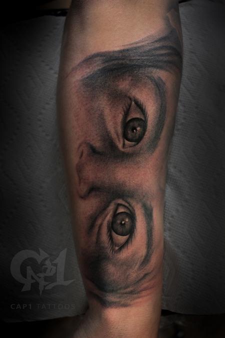 Tattoos - Daughters Eyes Tattoo - 132810