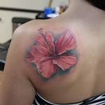 Tattoos - Hibiscus Flower Tattoo - 123373