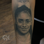 Tattoos - Photorealistic Girl Portrait  - 122902