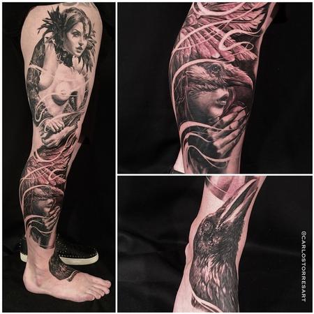 Tattoos - Leg Sleeve tattoos - 104003