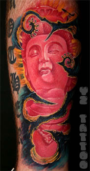 Tattoos - Fractal-bio Buddah - 31631