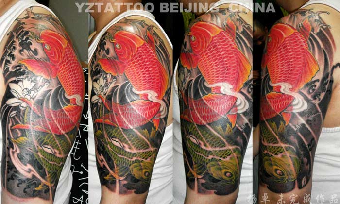 Koi Fish Tattoo by Deks-Designs on DeviantArt