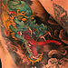 Tattoos - Dragon - Warrior - 31852