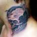 Tattoos - Skull on Neck - 32147