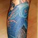 Tattoos - Blue Koi Fish - 24586