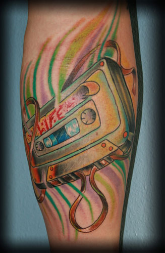 Tape tattoo by Felipe Mello  Photo 18173