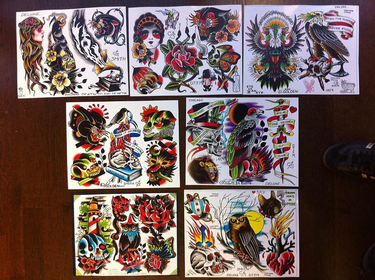 Tattoo flash designs by Chris Smith: TattooNOW Tattoo flash designs by Chris Smith: TattooNOW