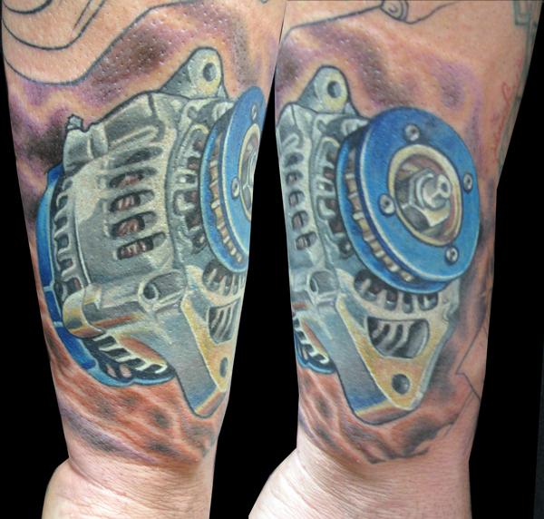 Tatuaje Motor y Pistones  Mechanic tattoo Piston tattoo Gear tattoo