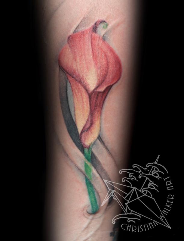 Calla Lily Tattoos Symbolism Meanings and More