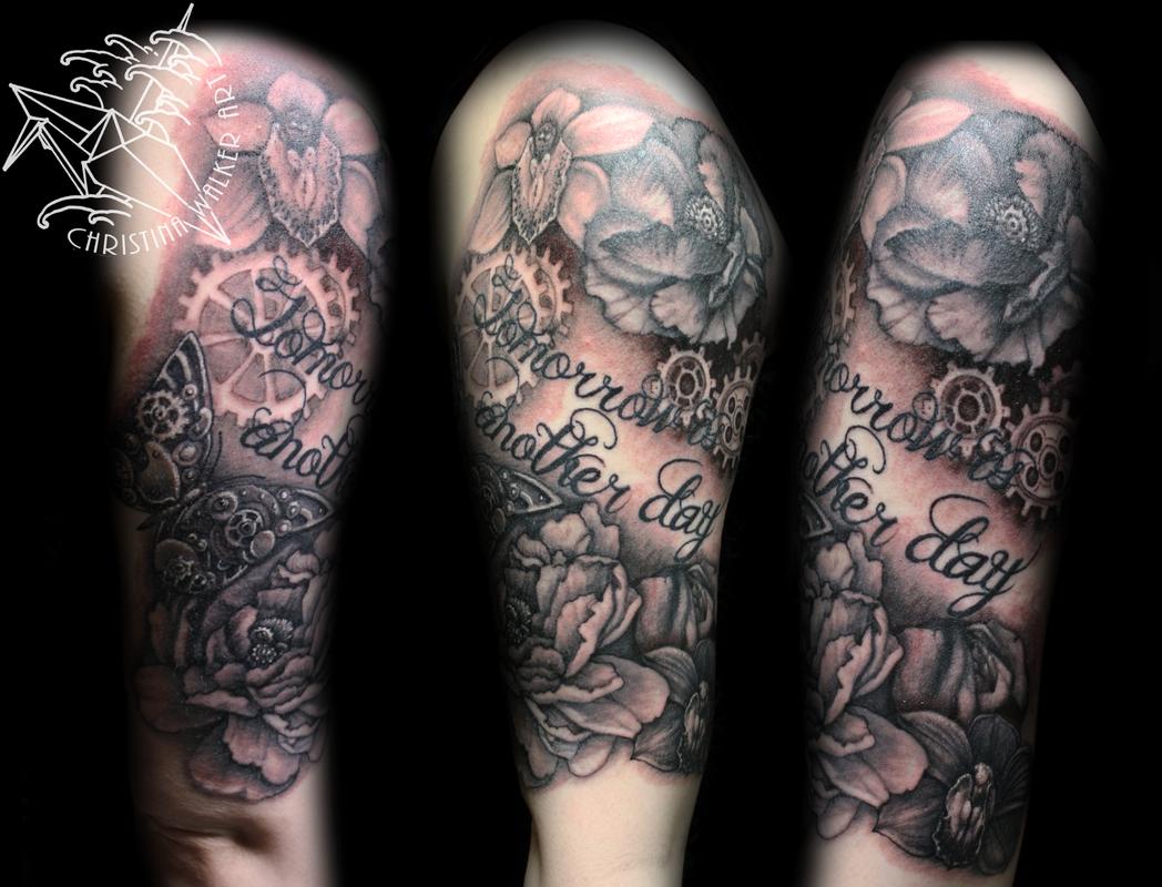memorial half sleeve tattoo on guy harley davidsonTikTok Search