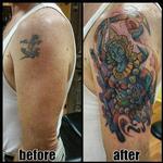 Tattoos - Kali tattoo cover up - 108245