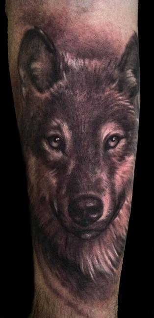 Tattoos - wolf - 64502