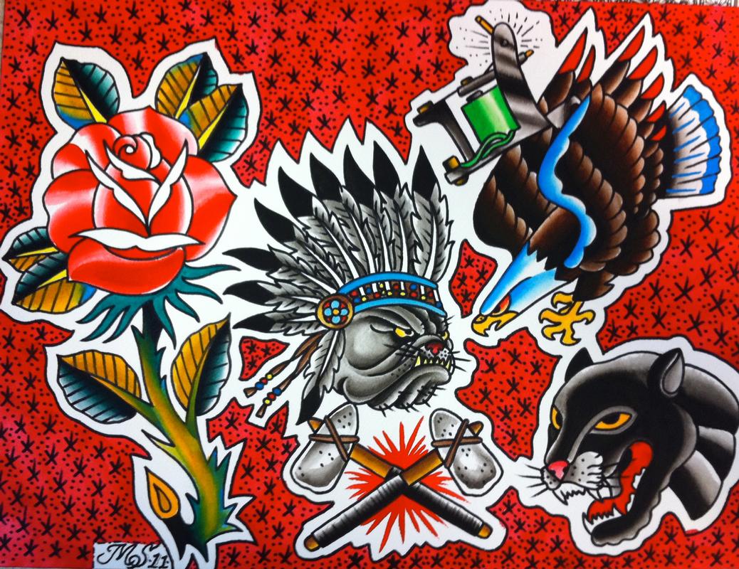 traditional times by Matt Simmons TattooNOW