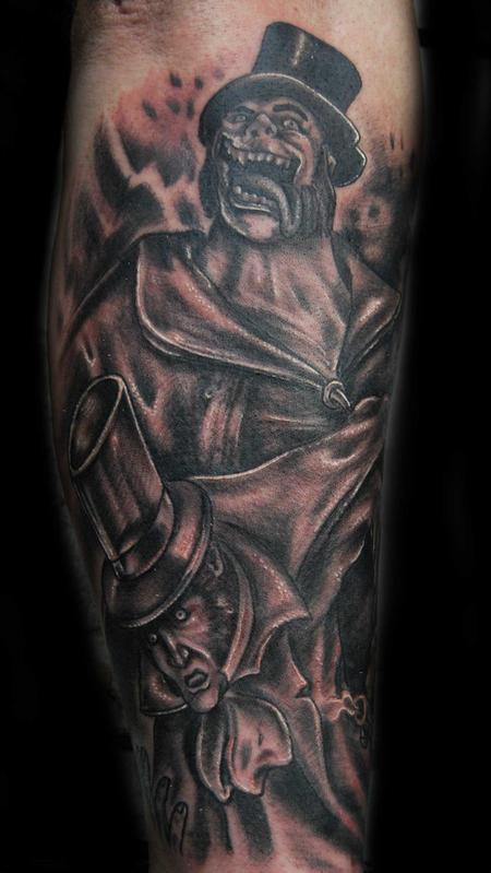 Dr Jekyll and Mr Hyde tattoos by Daniel Formentin  Victorian tattoo  Tattoos Body art tattoos