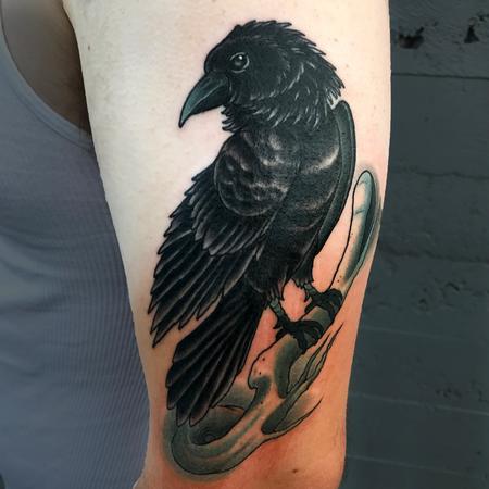 Tattoos - Old crow  - 129432