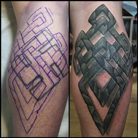 Tattoos - Celtic Knot Cover-up - 119340