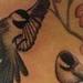Tattoos - Cherry tree branch and Chickadees - 83974